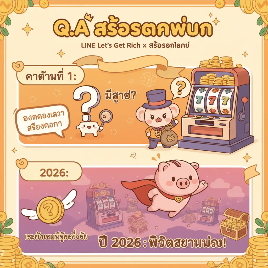 เล่นสล็อต ยัง ไง ให้แตกหมื่น - LINE Lets Get Rich