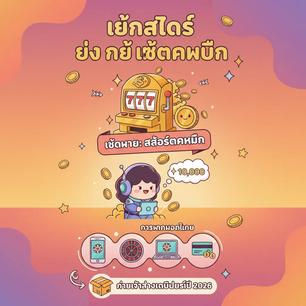 เล่นสล็อต ยัง ไง ให้แตกหมื่น - การพนันออนไลน์