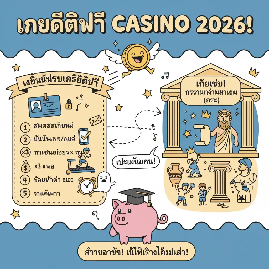 เครดิตฟรีคาสิโนออนไลน์ - เครดิตฟรี