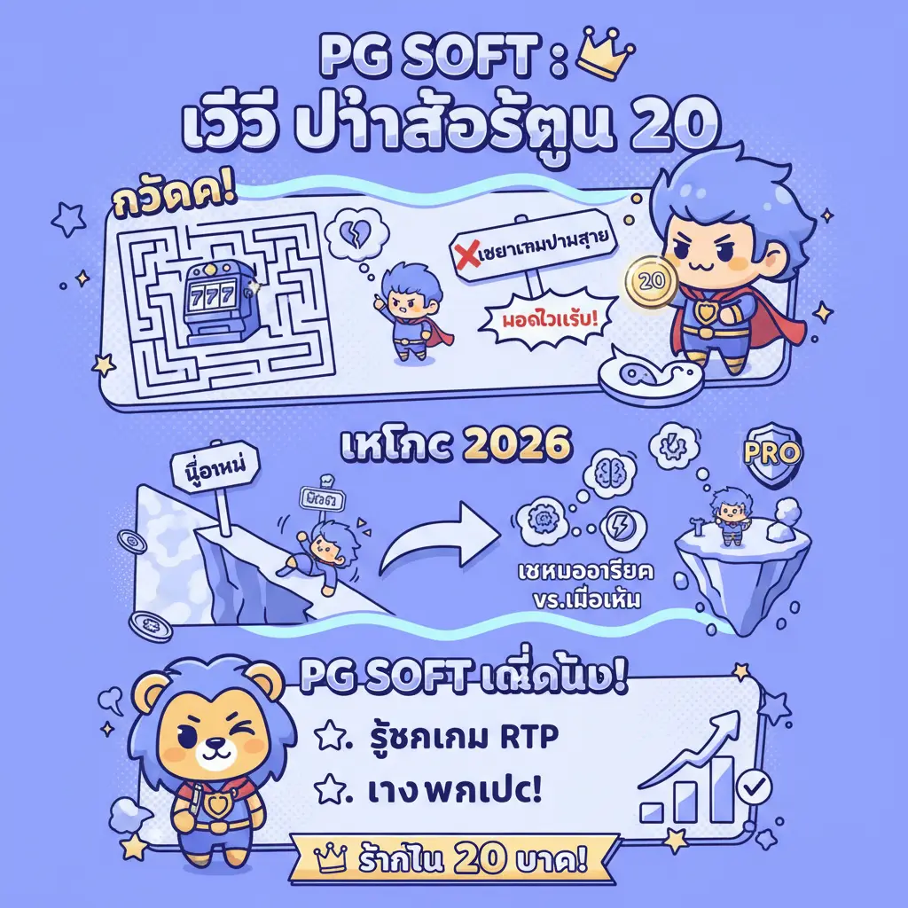 วิธี ปั่นสล็อตทุน 20 - PG SOFT