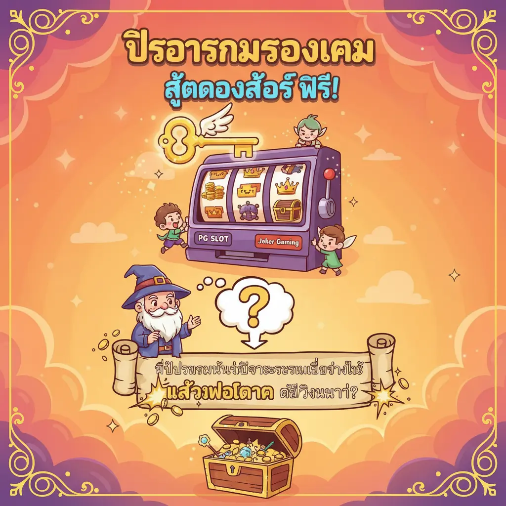 สูตรโกงสล็อต ฟรี - โปรแกรมโกงเกม