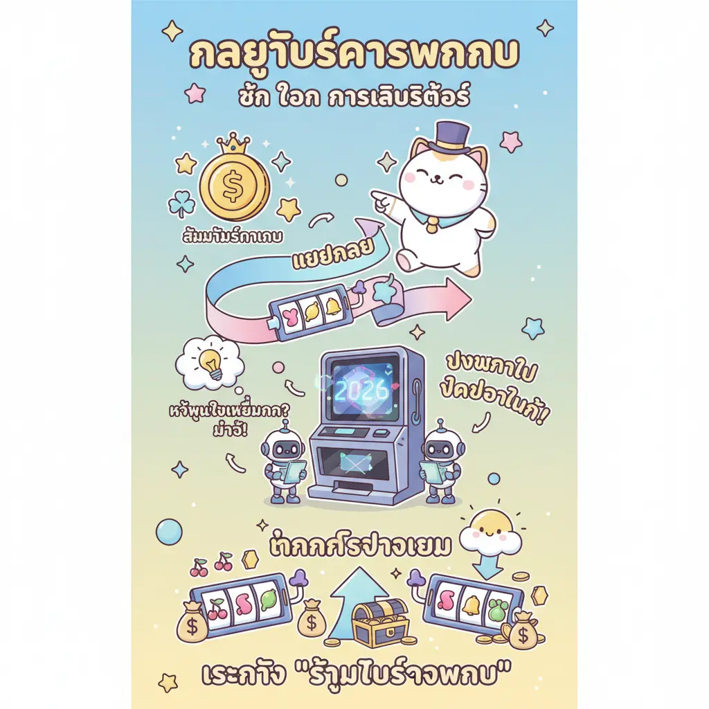 ขั้น ตอน การเล่นสล็อต - กลยุทธ์การพนัน