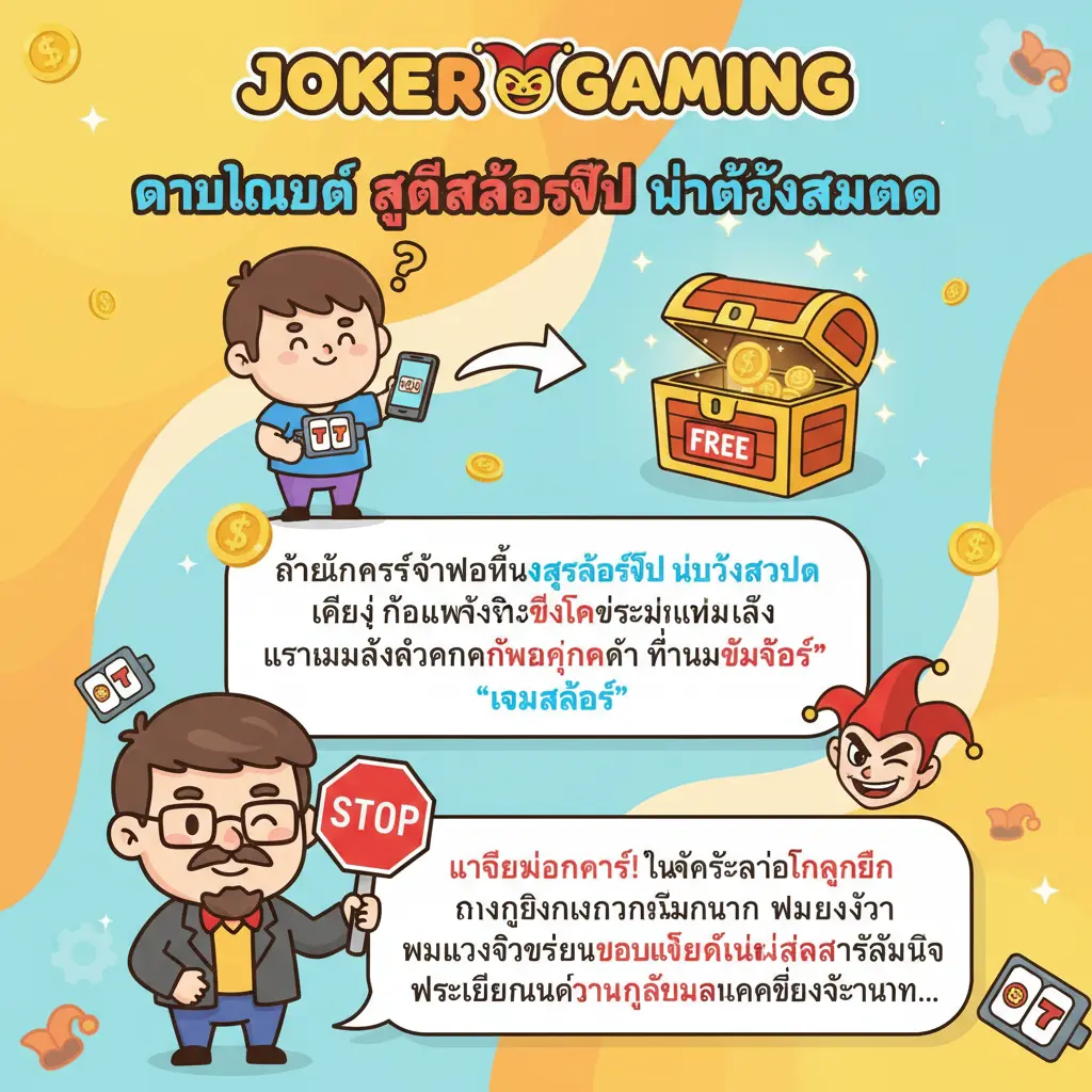 ดาวน์โหลด สูตรสล็อตฟรี ไม่ต้องสมัคร - JOKER GAMING