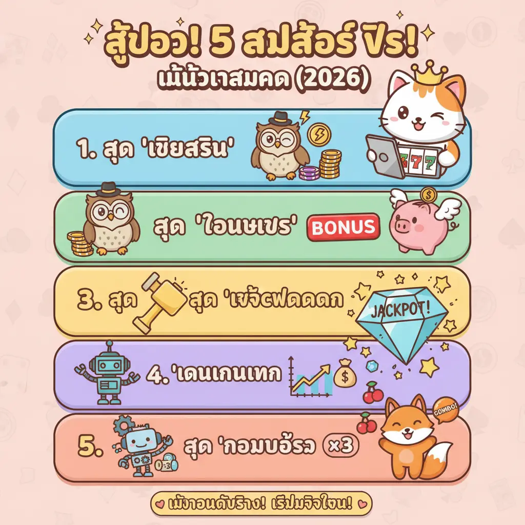 ดาวน์โหลด สูตรสล็อตฟรี ไม่ต้องสมัคร - เกมคาสิโน